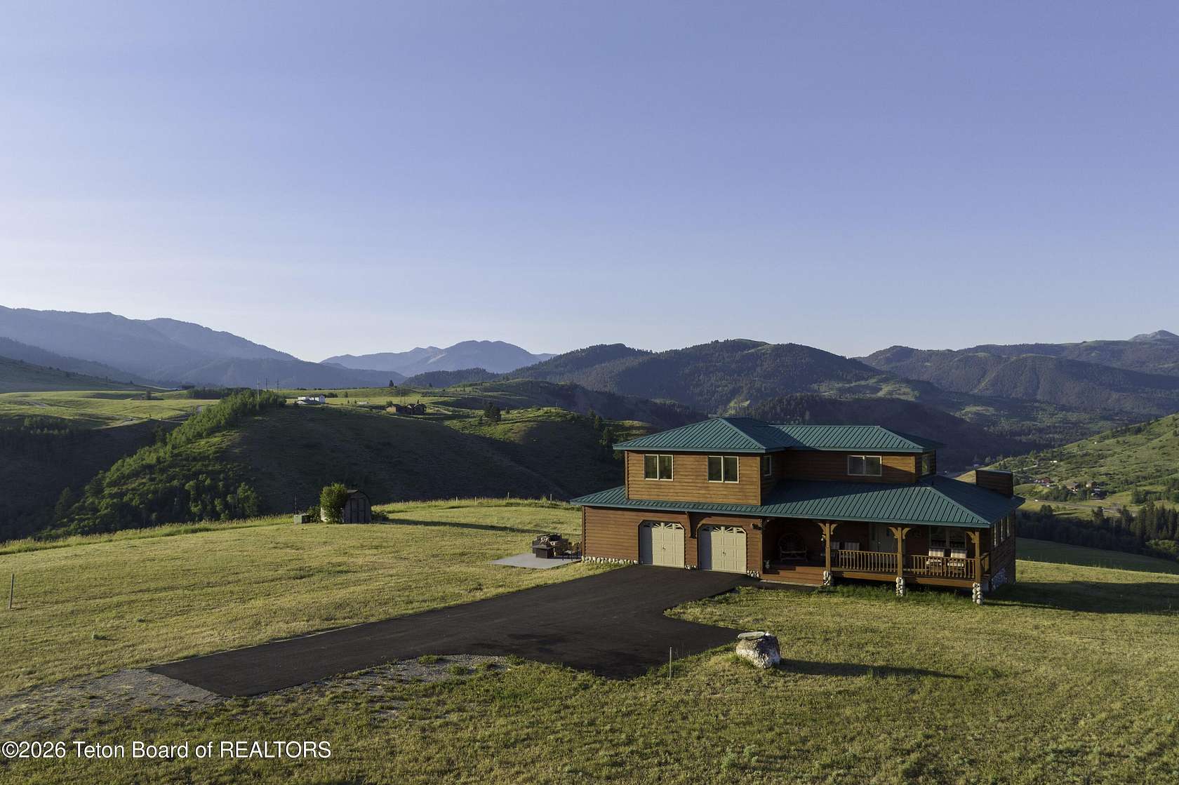 20.1 Acres of Land with Home for Sale in Jackson, Wyoming