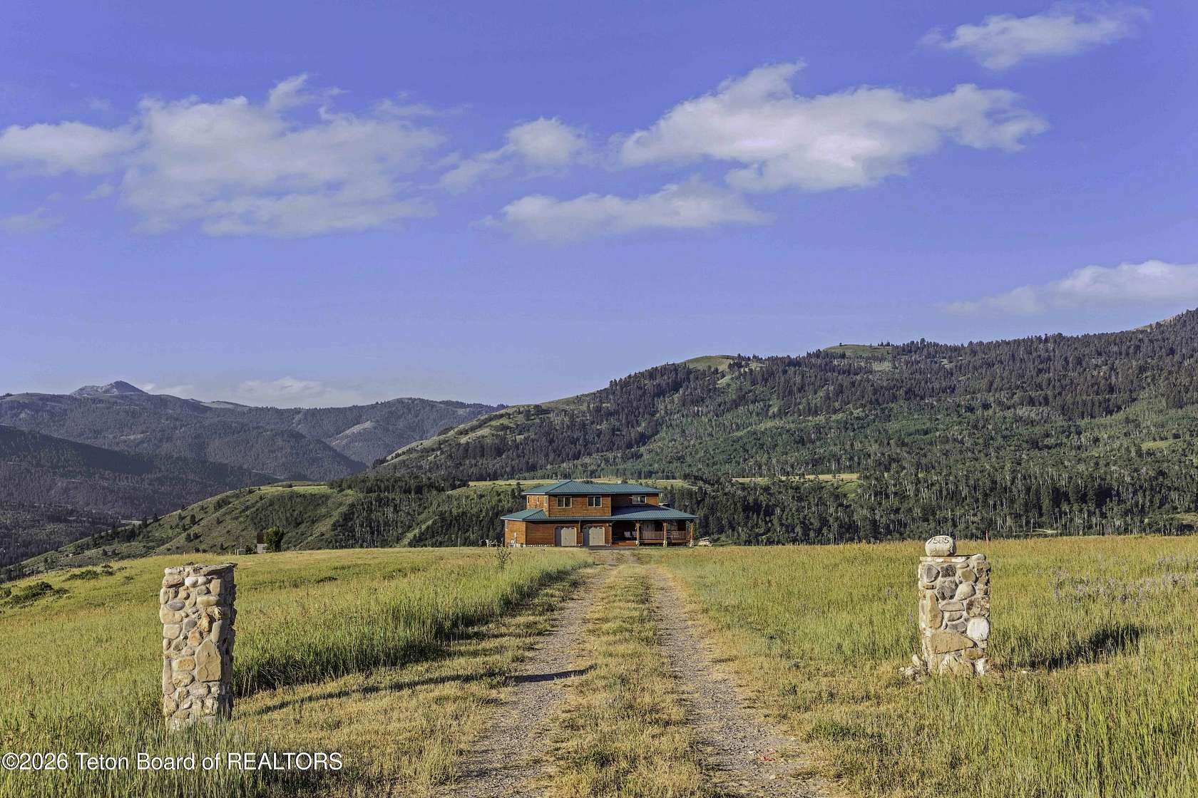 20.1 Acres of Recreational Land with Home for Sale in Jackson, Wyoming