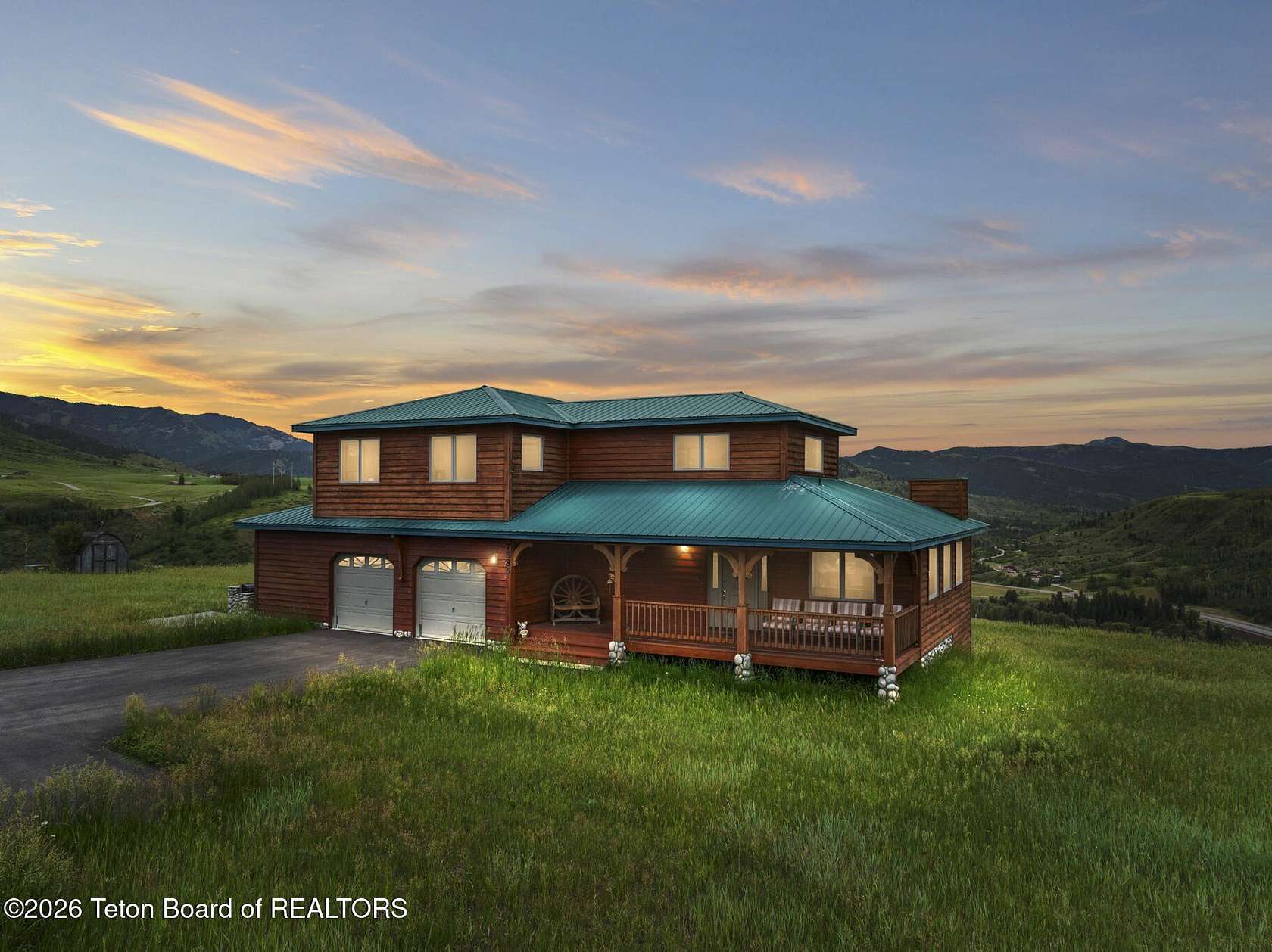 20.1 Acres of Recreational Land with Home for Sale in Jackson, Wyoming