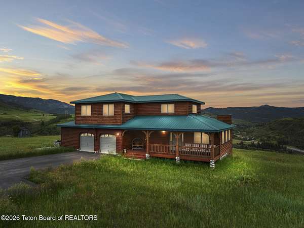 20.1 Acres of Recreational Land with Home for Sale in Jackson, Wyoming
