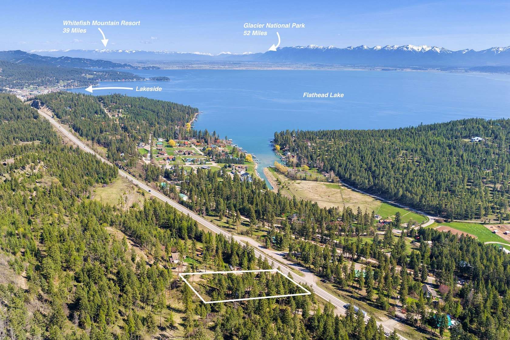 1.26 Acres of Residential Land for Sale in Lakeside, Montana