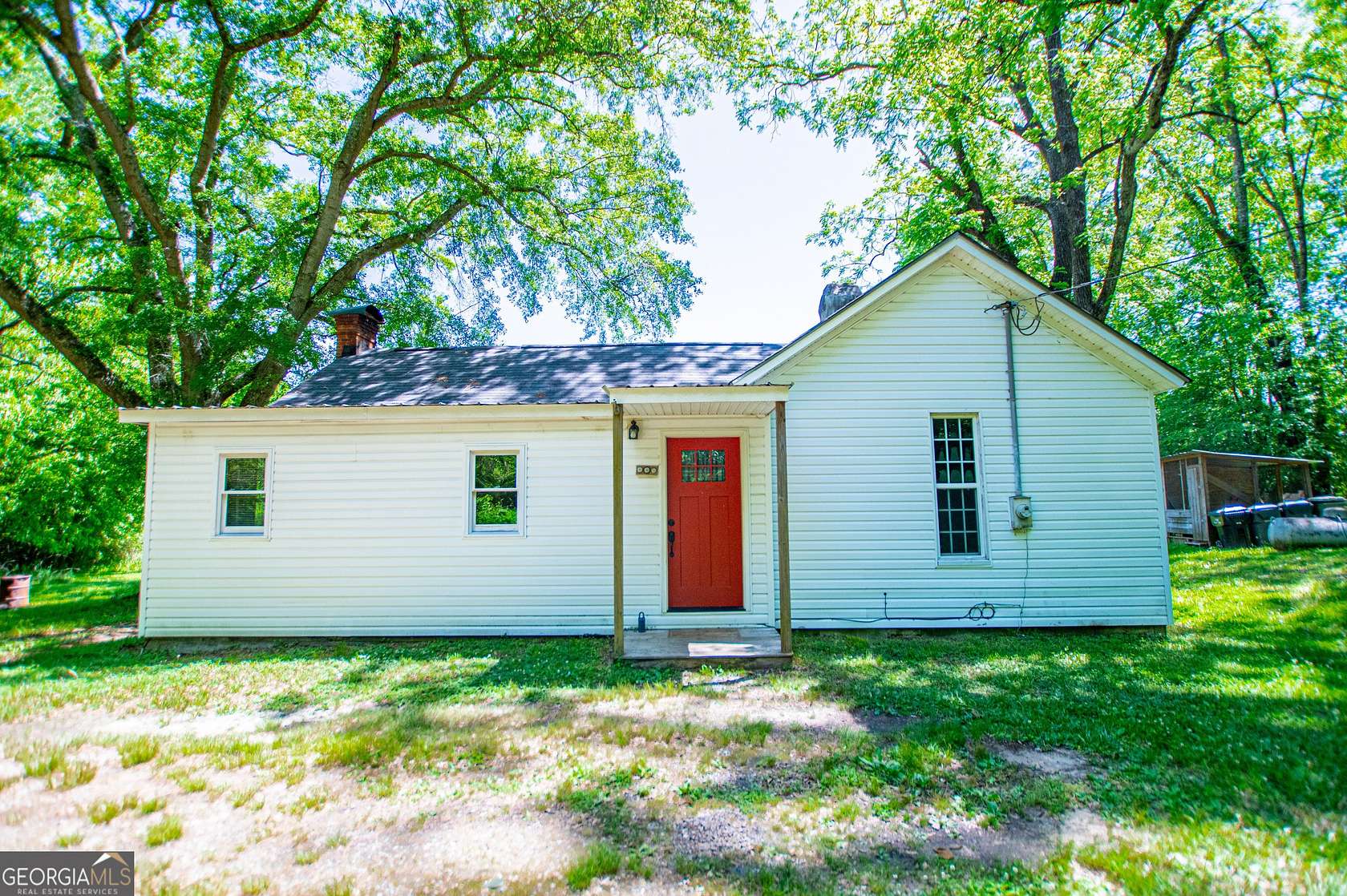 5 Acres of Land with Home for Sale in Whitesburg, Georgia