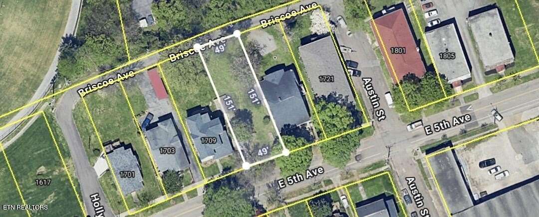 0.17 Acres of Residential Land for Sale in Knoxville, Tennessee