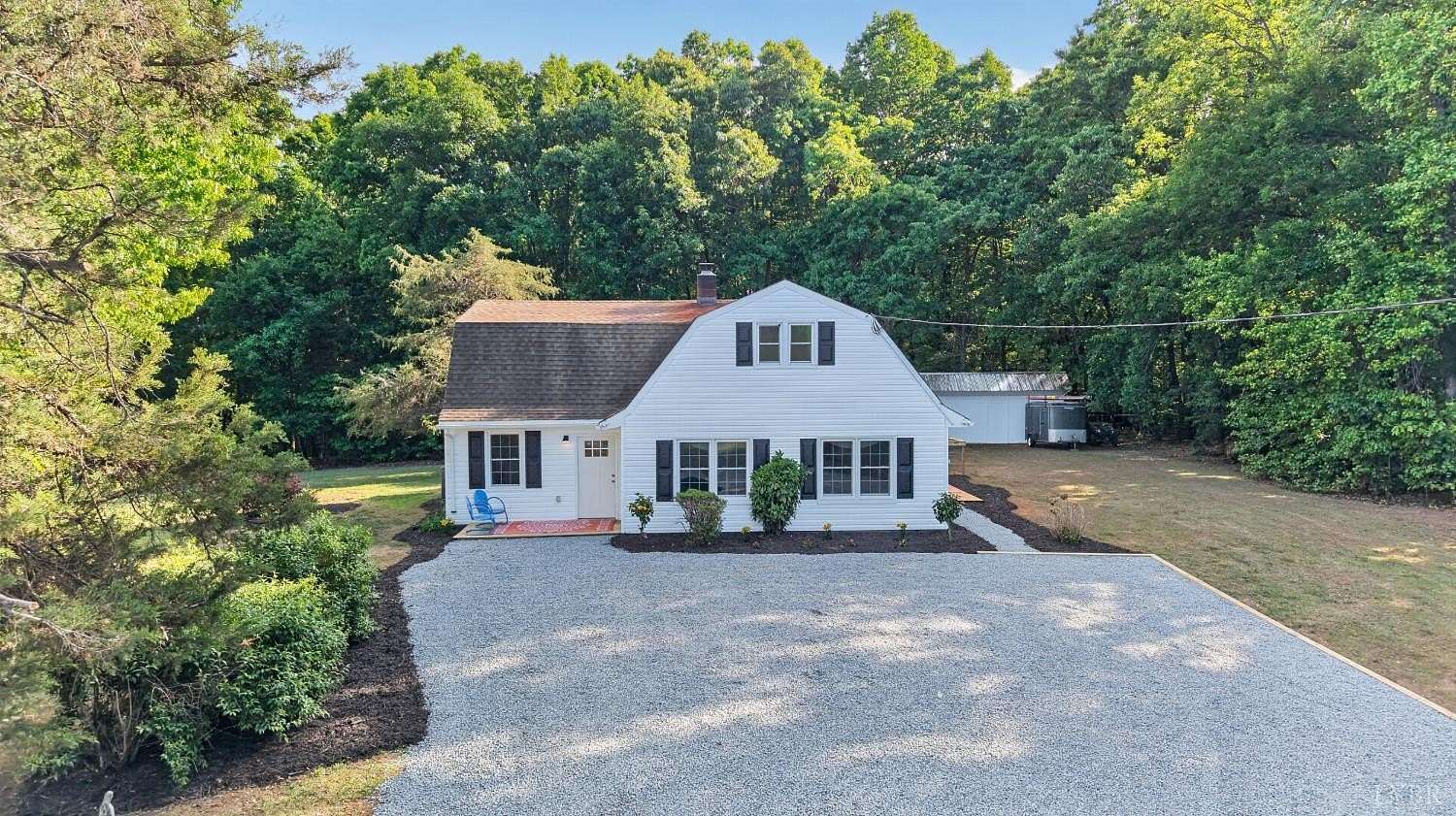 30.2 Acres of Recreational Land with Home for Sale in Meherrin, Virginia