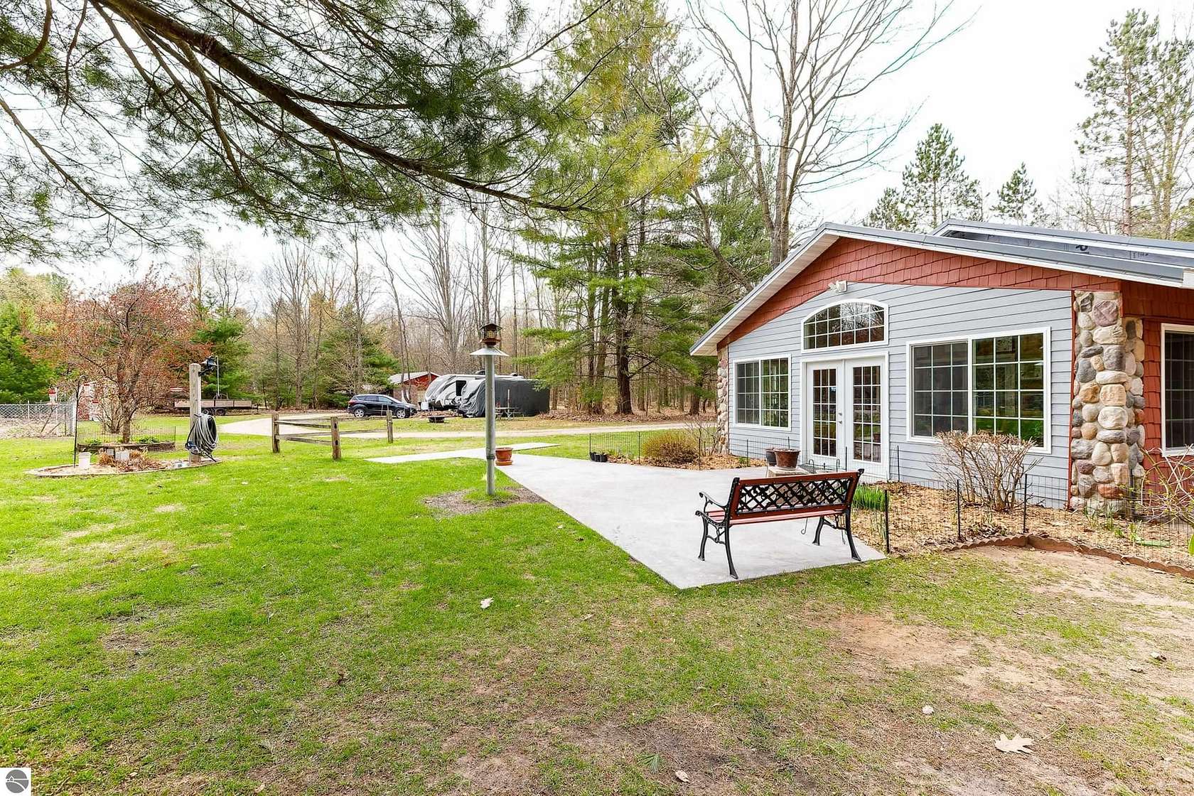 4.87 Acres of Land with Home for Sale in Interlochen, Michigan