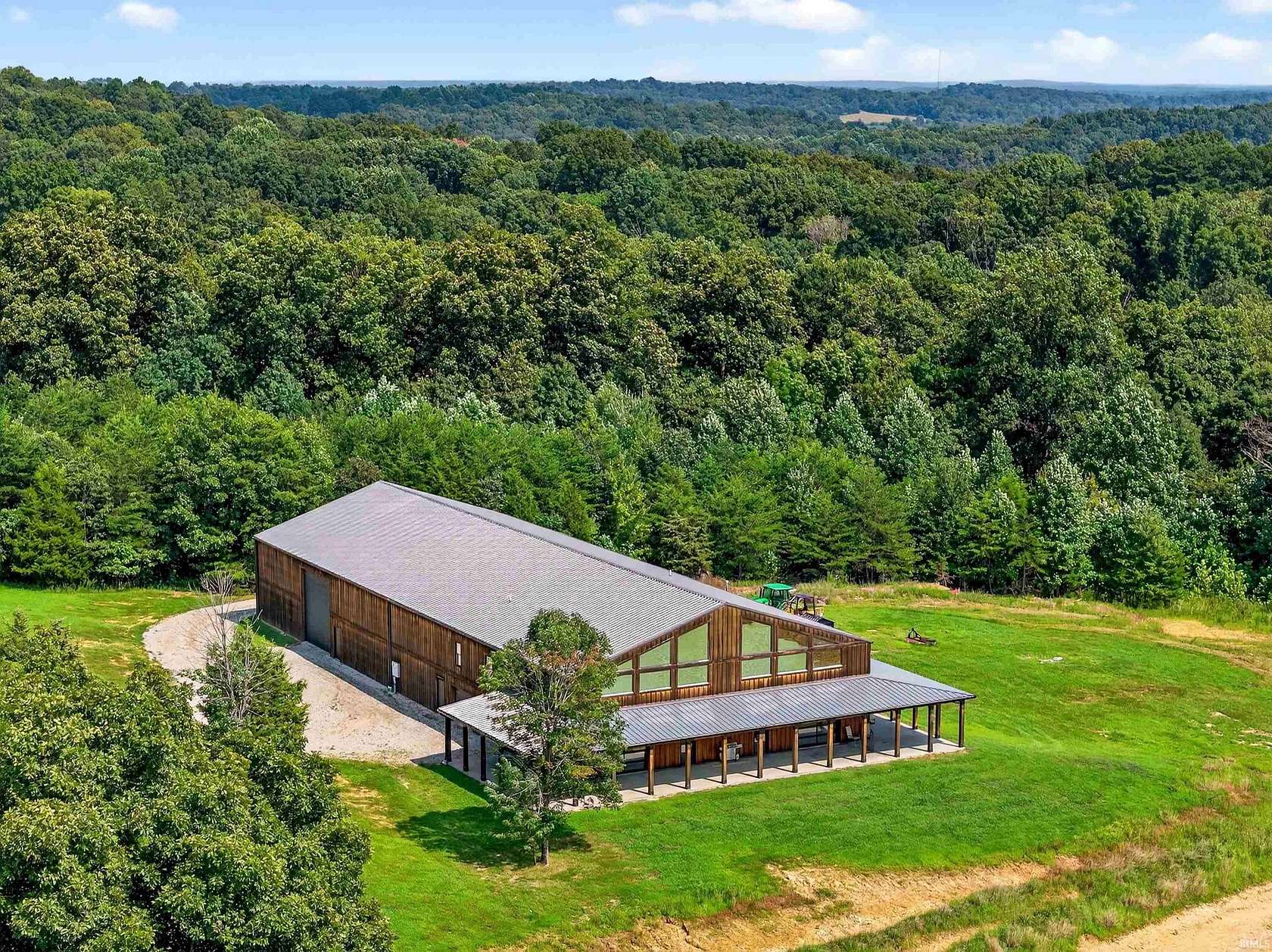 77.7 Acres of Recreational Land with Home for Sale in Williams, Indiana