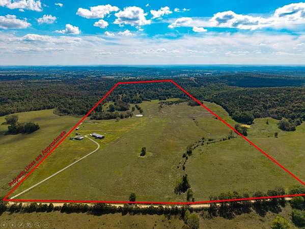120 Acres of Recreational Land with Home for Sale in Theodosia, Missouri