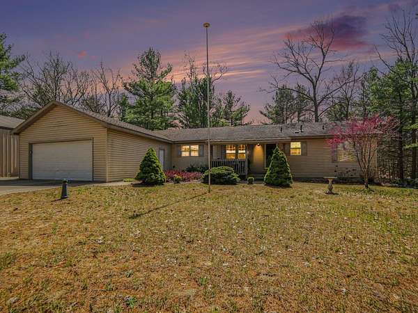 3.76 Acres of Land with Home for Sale in Pentwater, Michigan