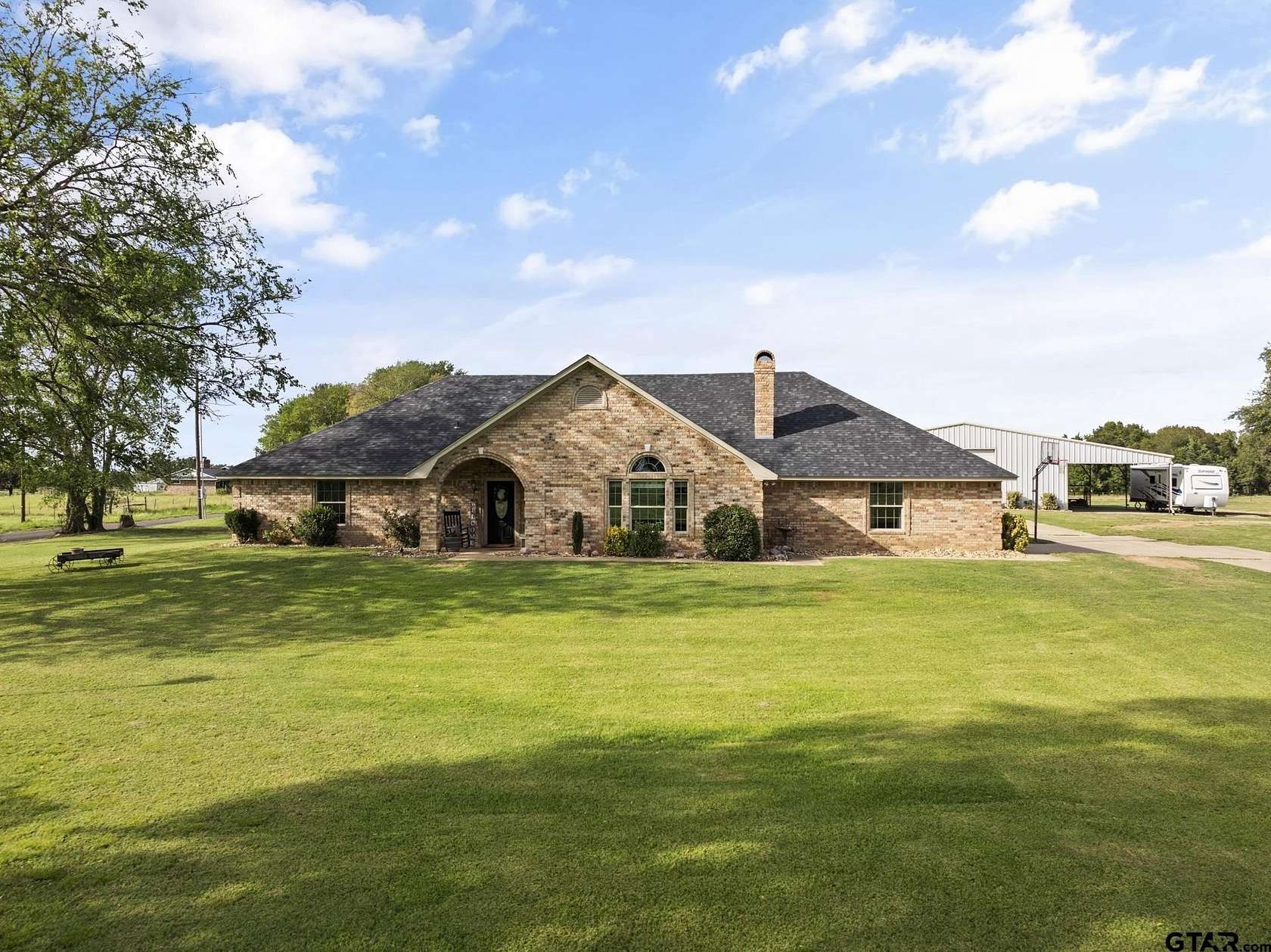 2.12 Acres of Land with Home for Sale in Mount Vernon, Texas