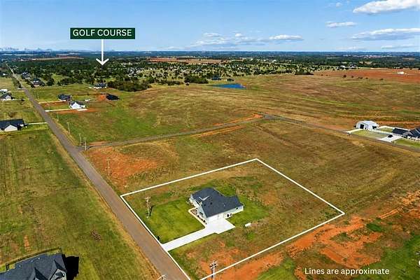 2.6 Acres of Land with Home for Sale in Guthrie, Oklahoma