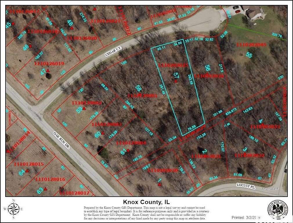 0.55 Acres of Residential Land for Sale in Dahinda, Illinois