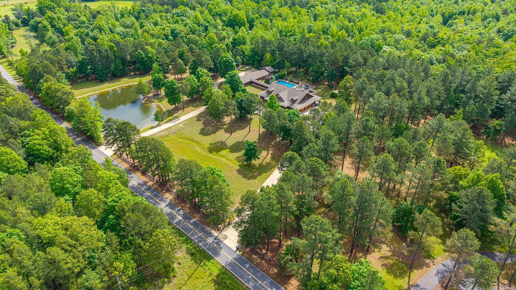 11.4 Acres of Land with Home for Sale in Hot Springs, Arkansas