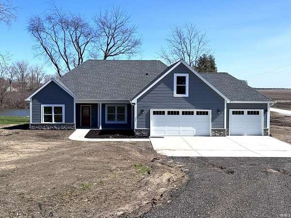 1.55 Acres of Land with Home for Sale in Otterbein, Indiana