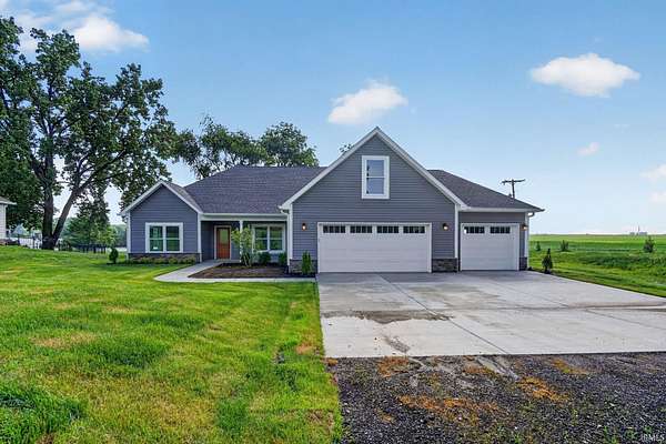 1.55 Acres of Land with Home for Sale in Otterbein, Indiana
