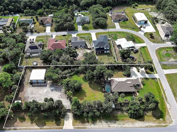 1.54 Acres of Land with Home for Sale in North Port, Florida