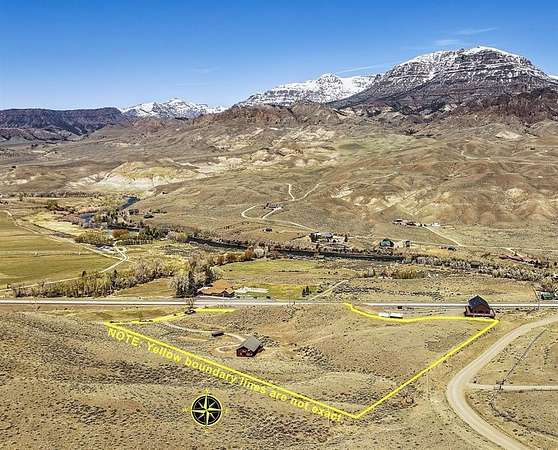 8.77 Acres of Land with Home for Sale in Cody, Wyoming