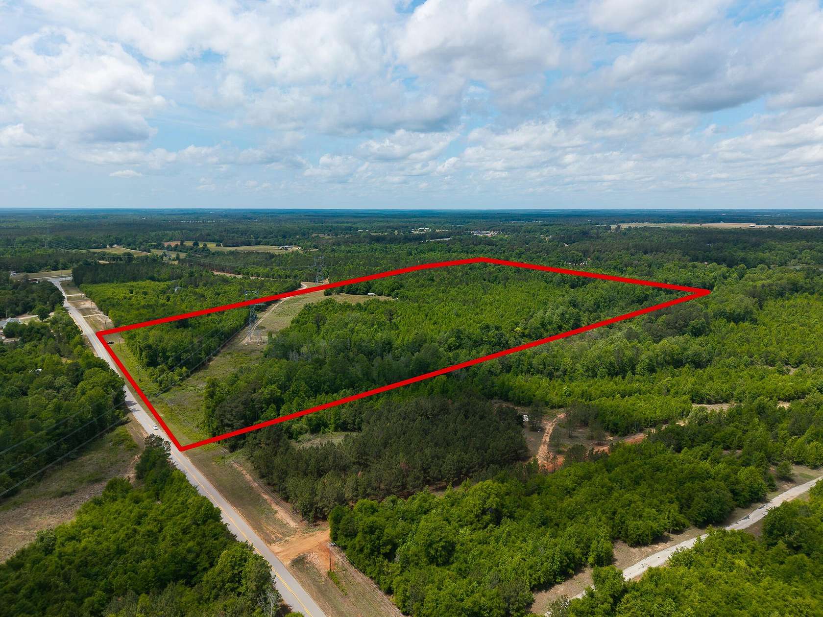 54.7 Acres of Recreational & Residential Land for Sale in Keysville, Georgia