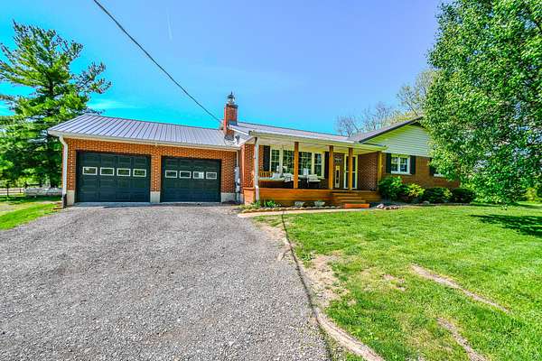 5 Acres of Land with Home for Sale in St. Paris, Ohio