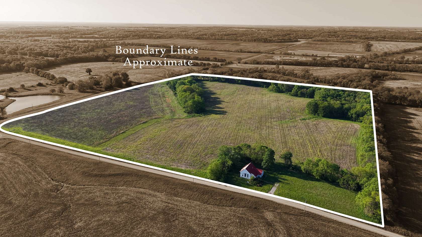 40 Acres of Agricultural & Residential Land for Auction in Breckenridge, Missouri