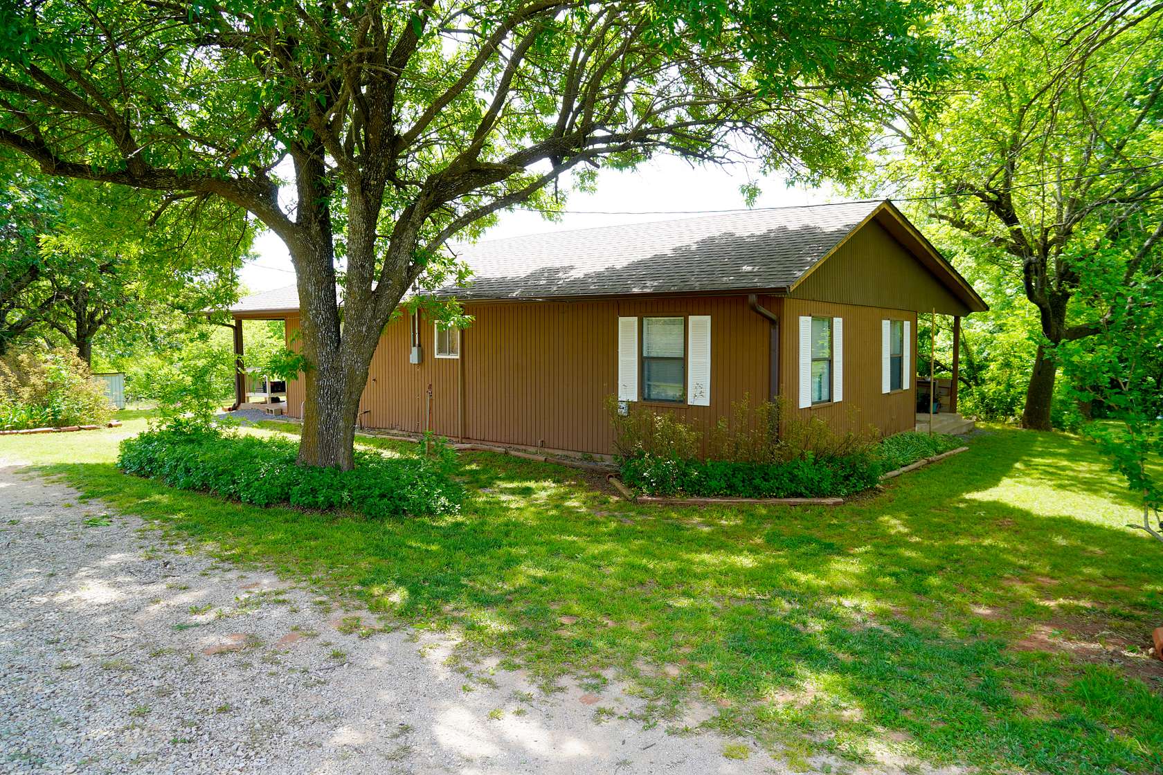 8.82 Acres of Land with Home for Sale in Meeker, Oklahoma