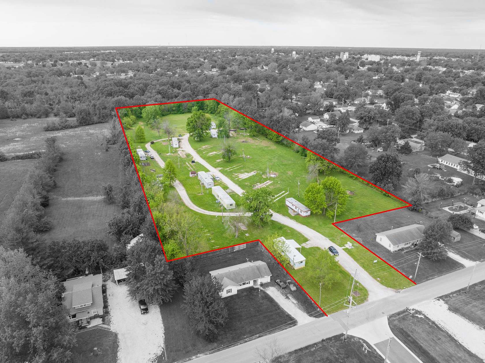 8.58 Acres of Commercial Land for Sale in Moberly, Missouri