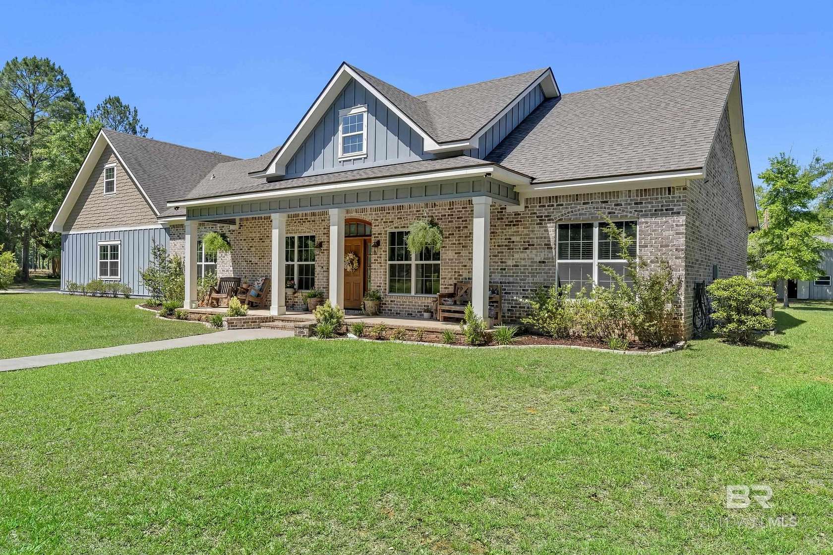 7 Acres of Land with Home for Sale in Robertsdale, Alabama