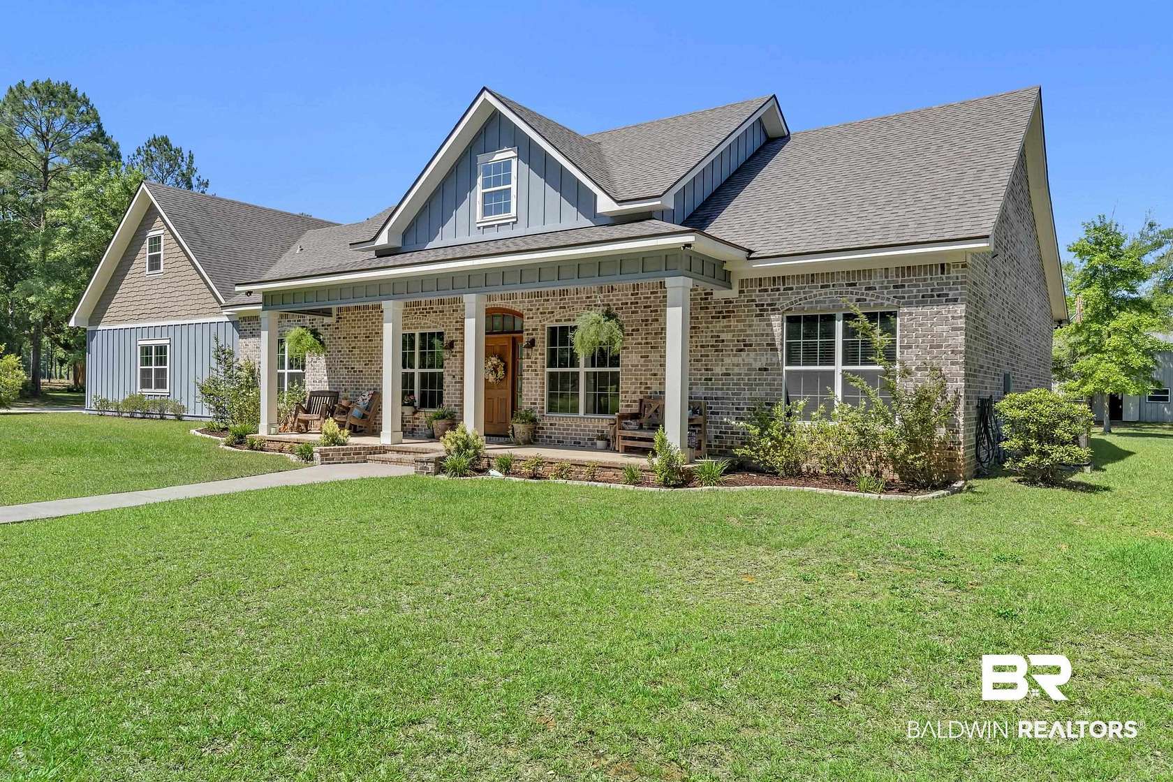 7 Acres of Land with Home for Sale in Robertsdale, Alabama
