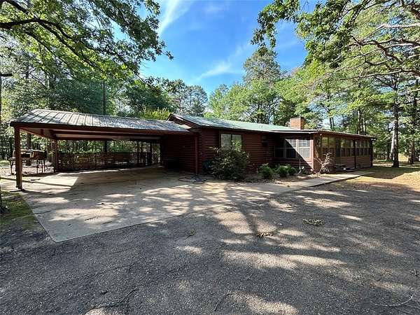 24.3 Acres of Recreational Land with Home for Sale in Winnsboro, Texas