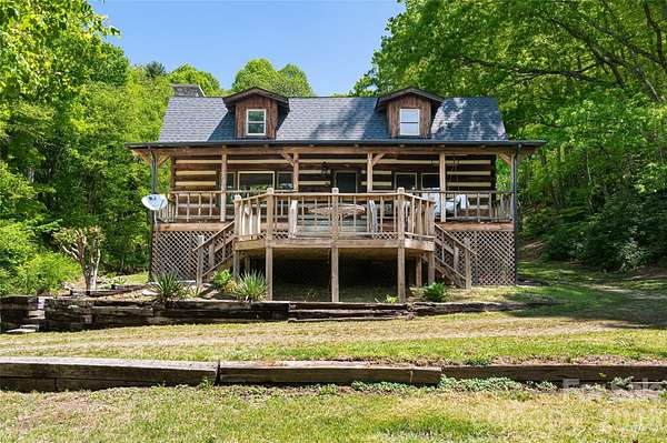 4.38 Acres of Land with Home for Sale in Clyde, North Carolina