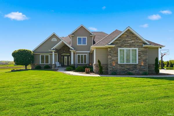 3 Acres of Land with Home for Sale in Roanoke, Indiana