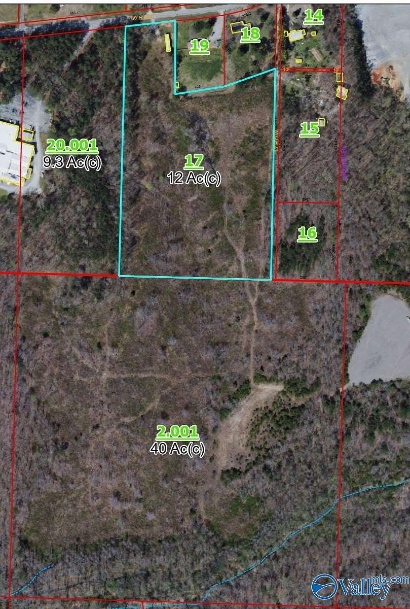 52 Acres of Land for Sale in Decatur, Alabama