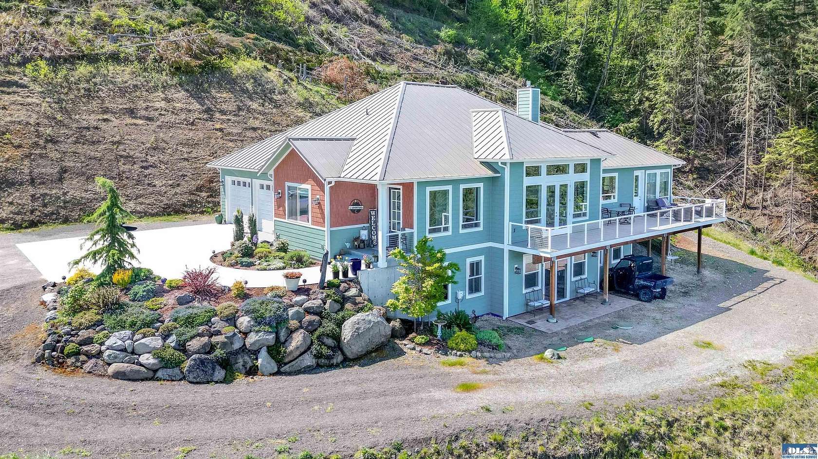 4.17 Acres of Land with Home for Sale in Sequim, Washington