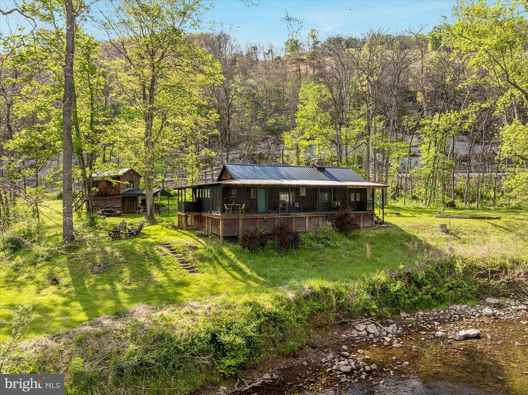 2.23 Acres of Land with Home for Sale in Yellow Spring, West Virginia