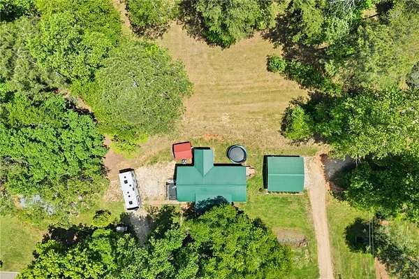 8 Acres of Land with Home for Sale in Ball Ground, Georgia