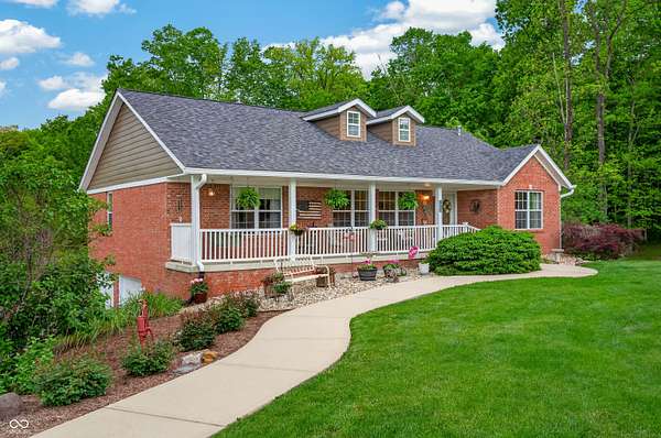 6.1 Acres of Land with Home for Sale in Morgantown, Indiana