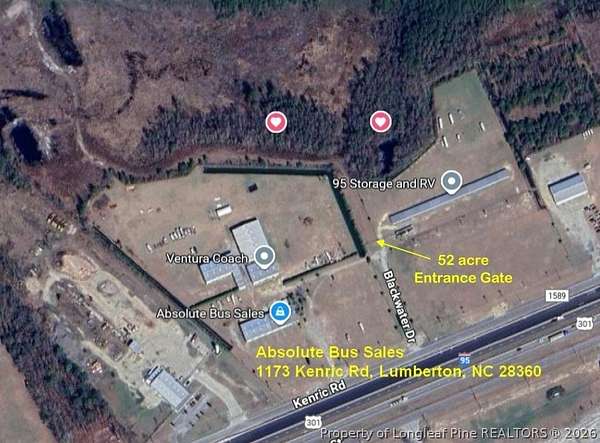 52 Acres of Land for Sale in Lumberton, North Carolina