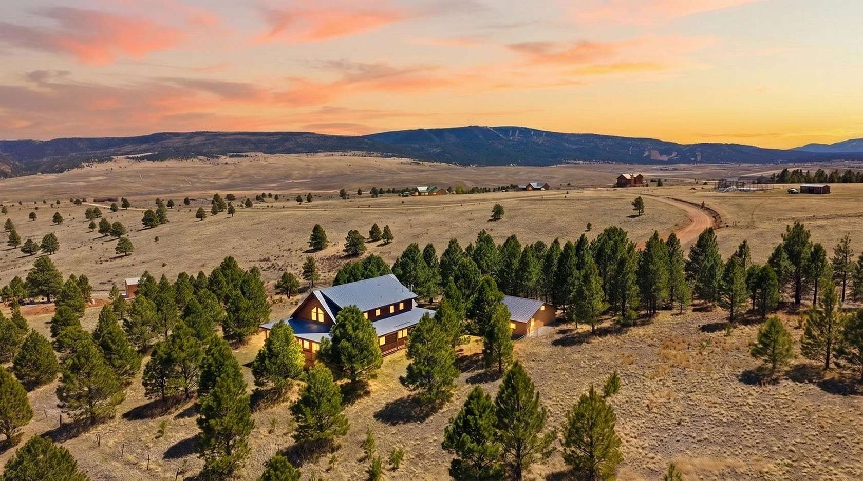 2.43 Acres of Land with Home for Sale in Angel Fire, New Mexico