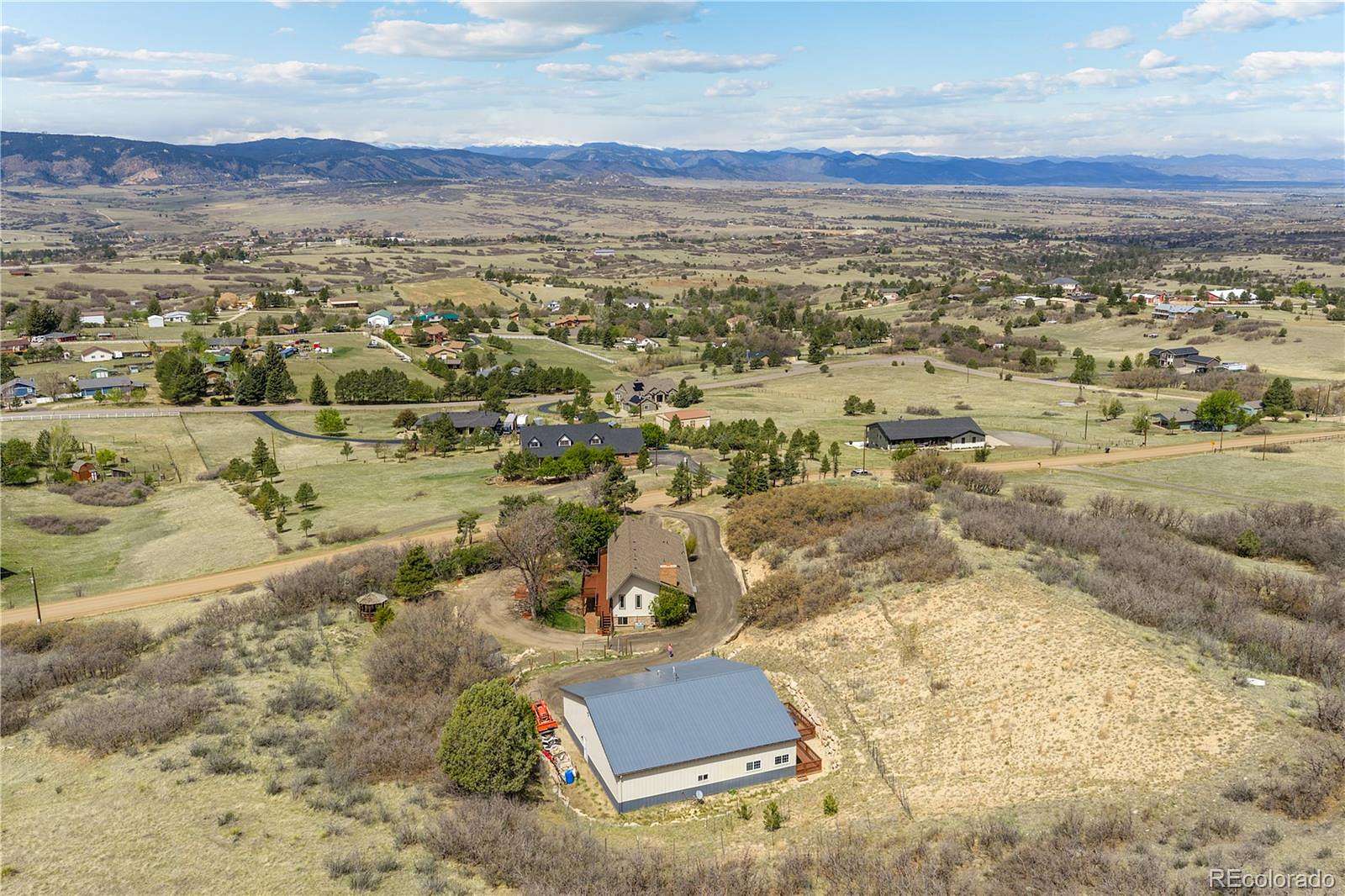 4.5 Acres of Land with Home for Sale in Castle Rock, Colorado