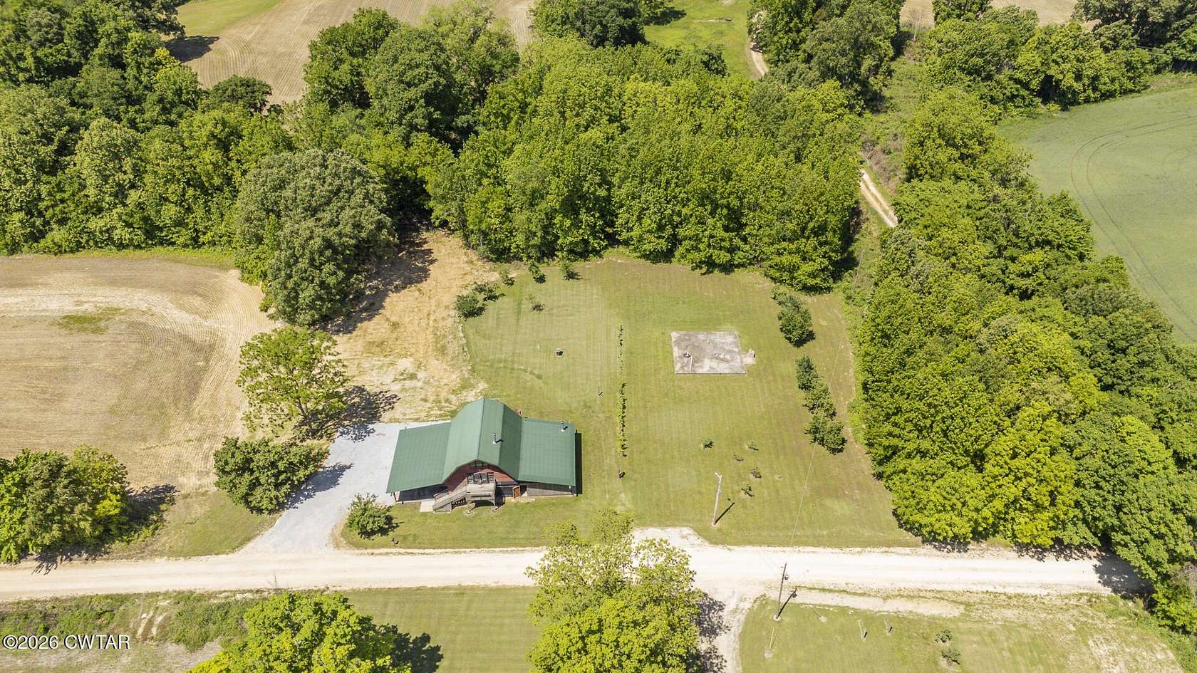 5 Acres of Land with Home for Sale in Kenton, Tennessee