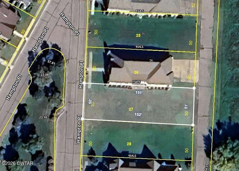 0.17 Acres of Residential Land for Sale in Dyersburg, Tennessee