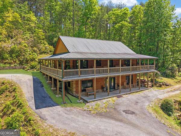 5.4 Acres of Land with Home for Sale in Dahlonega, Georgia