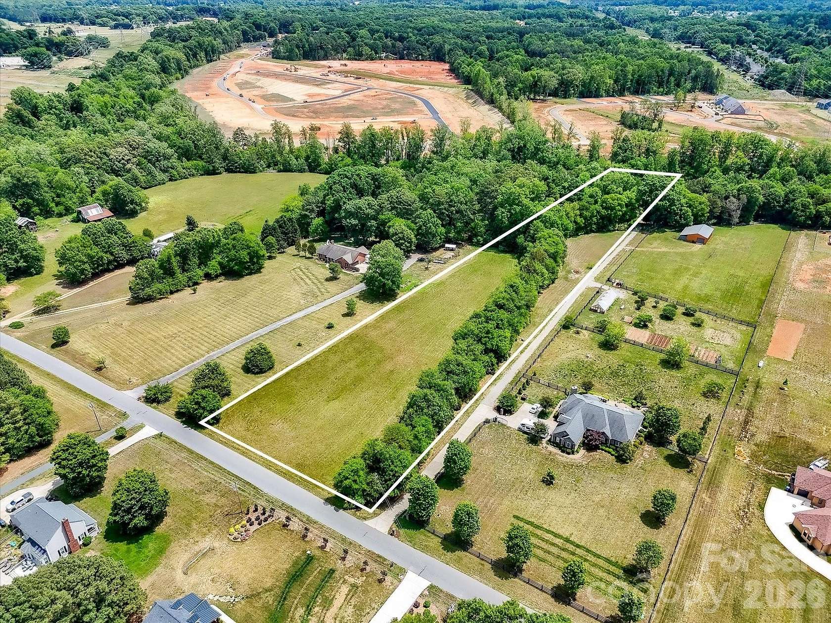 5.2 Acres of Residential Land for Sale in Huntersville, North Carolina