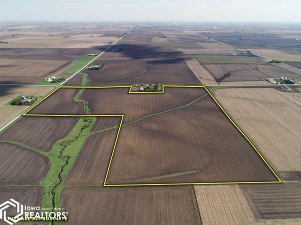 112 Acres of Agricultural Land for Auction in Stout, Iowa