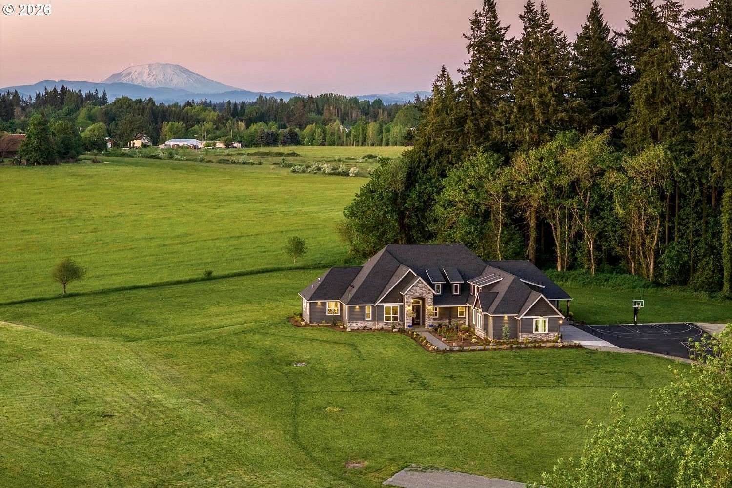 11.9 Acres of Land with Home for Sale in Ridgefield, Washington