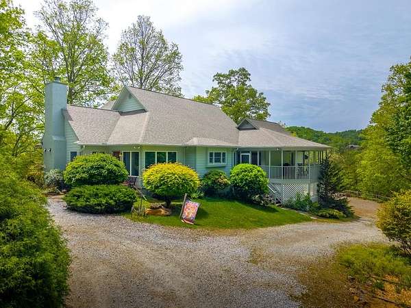 10 Acres of Land with Home for Sale in Franklin, North Carolina