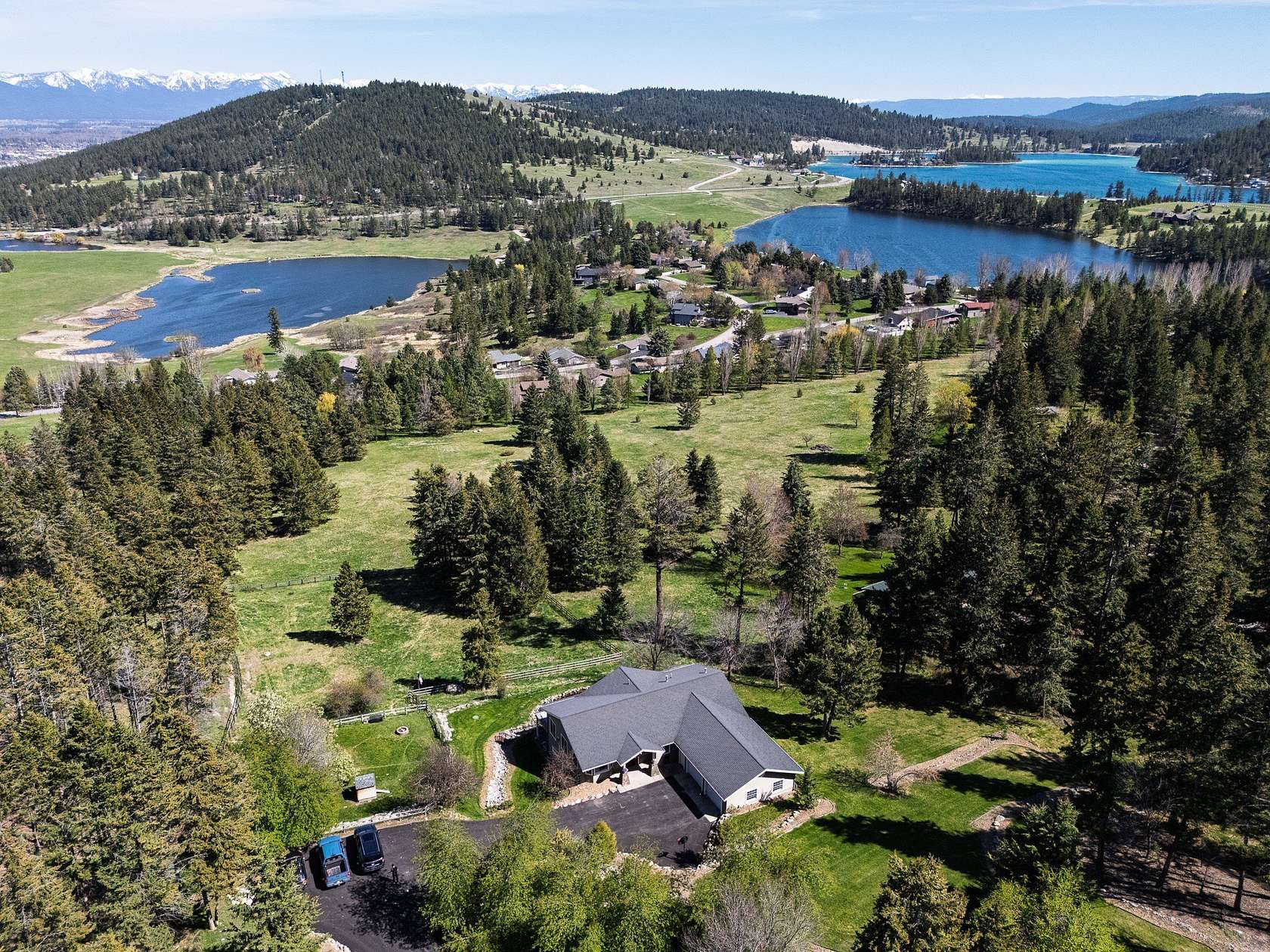 5.84 Acres of Land with Home for Sale in Kalispell, Montana
