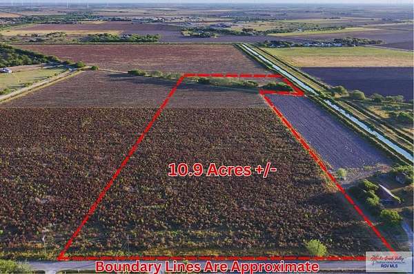 10.9 Acres of Land for Sale in Rio Hondo, Texas