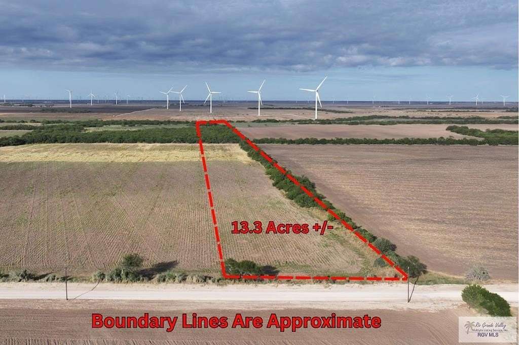 13.3 Acres of Land for Sale in Lyford, Texas