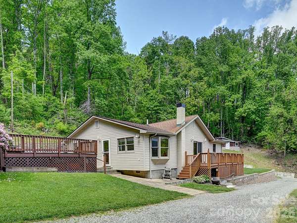 5.56 Acres of Land with Home for Sale in Weaverville, North Carolina
