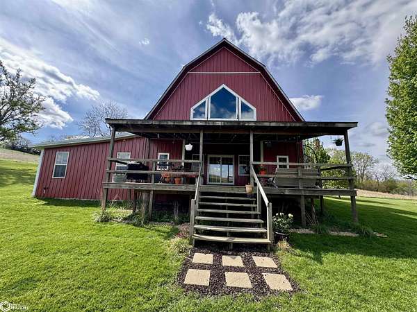 7.57 Acres of Land with Home for Sale in Kimballton, Iowa